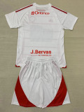 24-25 Stade Brestois Away Kids Soccer Jersey