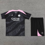 24-25 PSG Black Training Short Suit