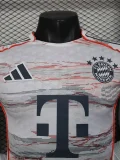 2025-26 Bayern Away Long Sleeve Player Version Soccer Jersey (长袖球员)