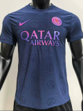 24-25 PSG Royal blue Casual style Player Version Training shirts