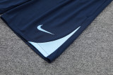 24-25 PSG Light blue Tank top and shorts suit