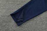 24-25 Marseille Lake blue Half Pull Tracksuit (半拉链)