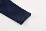 24-25 Marseille Royal blue Hoodie Jacket Tracksuit #01