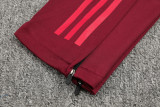 24-25 Bayern Deep Red Kids Half Pull Tracksuit (童装)(半拉链)