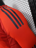24-25 Bayern Home Long Sleeve Player Version Soccer Jersey (长袖球员)