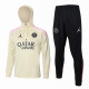 24-25 PSG Jordan Khaki Hoodie Half Pull Tracksuit #F564半拉连帽