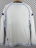 2003-2004 AJ Auxerre Home Long Sleeve Retro Soccer Jersey (长袖)