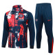 24-25 PSG Royal blue Jacket Tracksuit #A757(喷墨)
