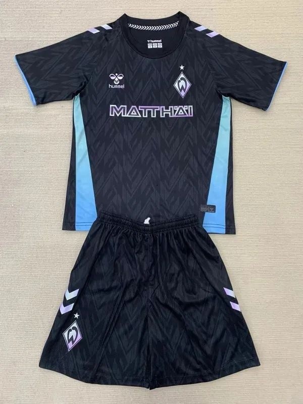 24-25 Werder Bremen Third Kids Soccer Jersey