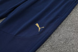 24-25 Marseille Lake blue Half Pull Tracksuit (半拉链)(金标)