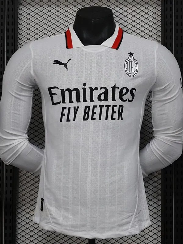 24-25 ACM Away Long Sleeve Player Version Soccer Jersey (长袖球员