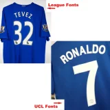 2008-2009 Man Utd Third Player Version  Long Sleeve Retro Soccer Jersey  长袖球员