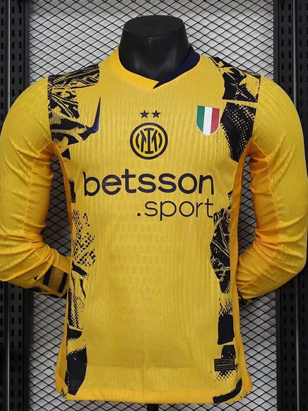 24-25 INT Third Long Sleeve Player Version Soccer Jersey (长袖球员)