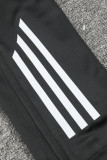24-25 Man Utd Blue red Kids Half Pull Tracksuit (童装)(半拉链)