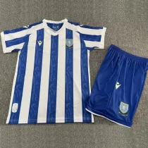 2025-26 Sheffield Wednesday Home Kids Soccer Jersey