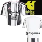 25-26 Juventus Home Player Version Soccer Jersey