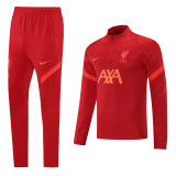 24-25 LIV Red Half Pull Tracksuit (半拉链)