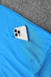 24-25 CHE Blue Hoodie Tracksuit (卫衣套装)
