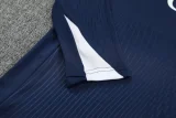 2025-26 Inter Milan Royal blue Half Pull Tracksuit (半拉链)