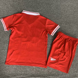1996-1997 LIV Home Kids Retro Soccer Jersey