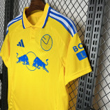 24-25 Leeds United Away Fans Soccer Jersey