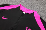 24-25 CHE Black Half Pull Tracksuit (半拉链)