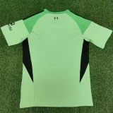 2025-26 Liverpool Green Goalkeeper Fans Soccer Jersey