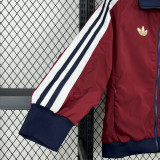 24-25 ARS Jujube red Windbreaker