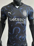 2025-26 Inter Milan Black Special Edition Player Version Soccer Jersey