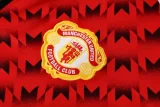 2025-26 Man Utd Black Red Jacket Tracksuit #05