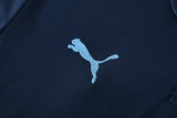 25-26 Man City Royal blue Polo Tracksuit