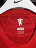 2007-2008 Man Utd Home Player Version  Retro Soccer Jersey 球员