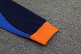 24-25 JUV Grey Orange Jacket Tracksuit