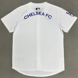 25/26 Chelsea White Casual Edition Baseball Jersey