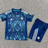 2025-26 Leicester City Away Kids Soccer Jersey