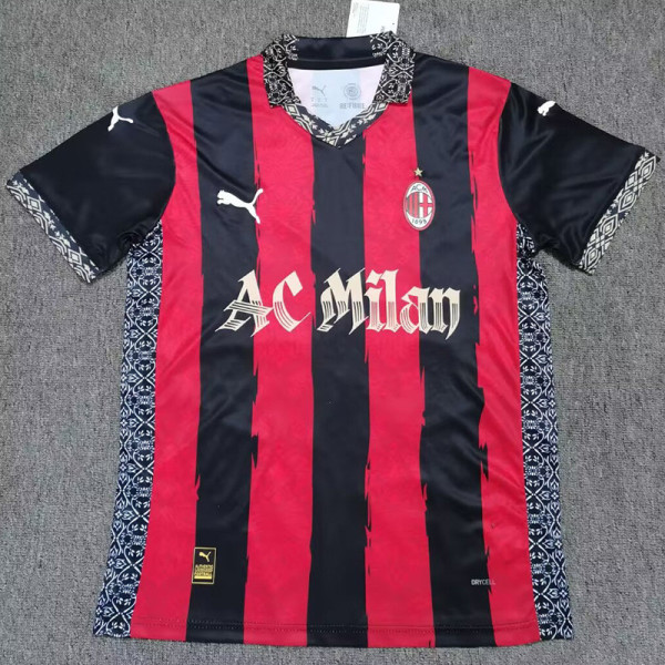 2025-26 AC Milan Red Special Edition Fans Soccer Jersey