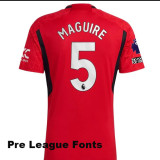 23-24 Man Utd Home Fans Soccer Jersey