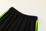 24-25 Man Utd Black Green Jacket Tracksuit #03