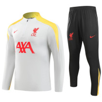 24-25 LIV Grey Half Pull Tracksuit (半拉链)
