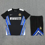 2025-26 Inter Milan Black Training Short Suit