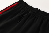 24-25 Man Utd Black Jacket Tracksuit #01