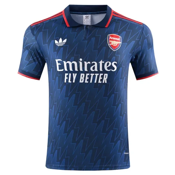 2025-26 Arsenal Royal Blue Polo Short Sleeve