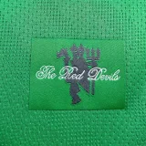 2007-2008 Man Utd Green Goalkeeper Long Sleeve Retro Soccer Jersey (长袖)