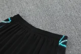 2025-26 Inter Milan Black blue Tank top and shorts suit