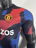 24-25 Man Utd Red Black Player Version Training shirts