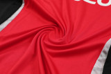 24-25 Man Utd Red Tank top and shorts suit