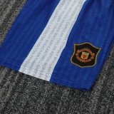 1994-1996 Man Utd Away Kids Retro Soccer Jersey)