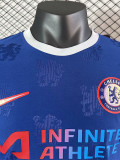 24-25 CHE Blue Casual style Player Version Training shirts