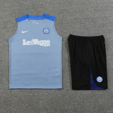 24-25 INT Grey Tank top and shorts suit (条纹)