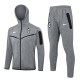 24-25 TOT Grey Hoodie Jacket Tracksuit #F582